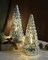 Silver Mercury Glass Christmas Tree(	Silver)4.4"D x 4.4"W x 10"H